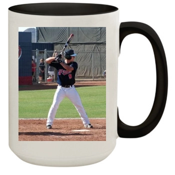 Tampa Bay Rays 15oz Colored Inner & Handle Mug