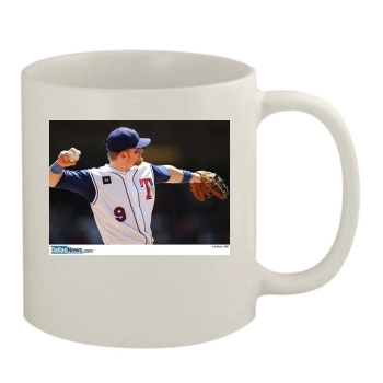 Texas Rangers 11oz White Mug