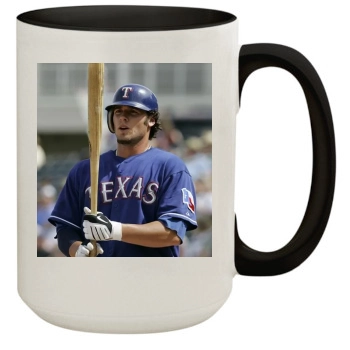 Texas Rangers 15oz Colored Inner & Handle Mug