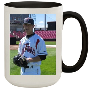 Tim Lincecum 15oz Colored Inner & Handle Mug