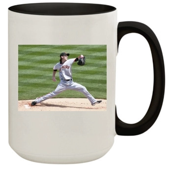 Tim Lincecum 15oz Colored Inner & Handle Mug