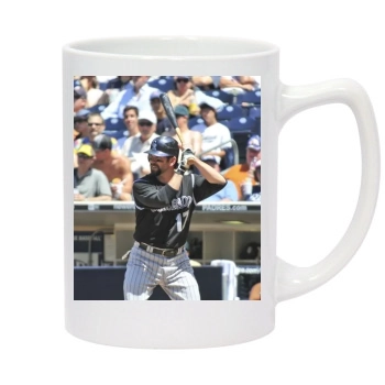 Todd Helton 14oz White Statesman Mug