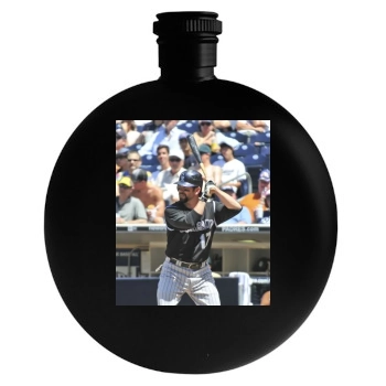 Todd Helton Round Flask