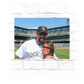 Todd Helton Metal Wall Art