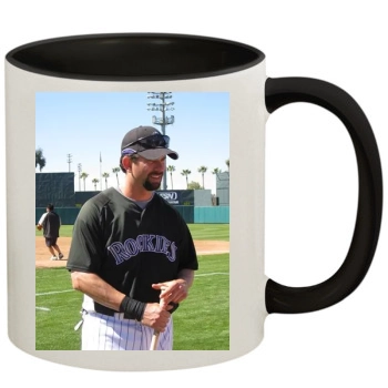 Todd Helton 11oz Colored Inner & Handle Mug