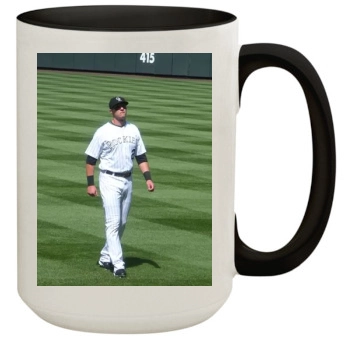 Troy Tulowitzki 15oz Colored Inner & Handle Mug