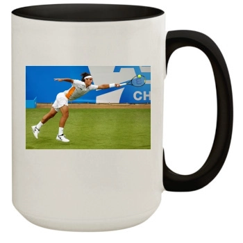 Feliciano Lopez 15oz Colored Inner & Handle Mug