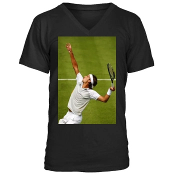 Feliciano Lopez Men's V-Neck T-Shirt