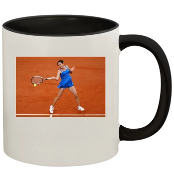 Jelena Jankovic 11oz Colored Inner & Handle Mug