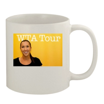 Jelena Jankovic 11oz White Mug