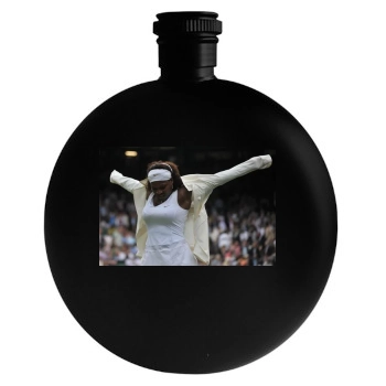 Serena Williams Round Flask