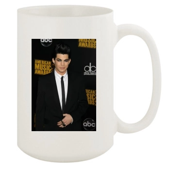 Adam Lambert 15oz White Mug