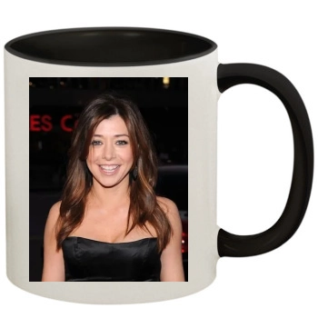 Alyson Hannigan 11oz Colored Inner & Handle Mug