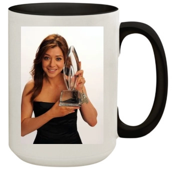 Alyson Hannigan 15oz Colored Inner & Handle Mug