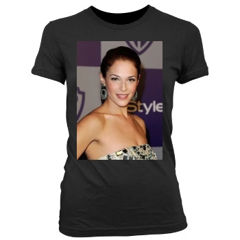 Amanda Righetti Women's Junior Cut Crewneck T-Shirt