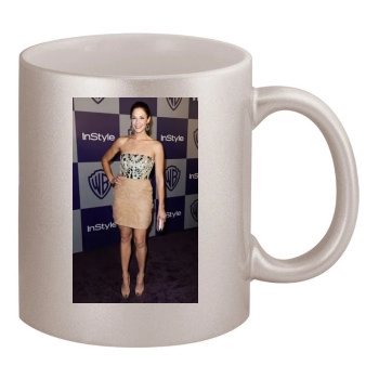 Amanda Righetti 11oz Metallic Silver Mug