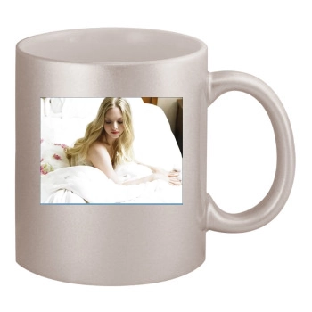 Amanda Seyfried 11oz Metallic Silver Mug