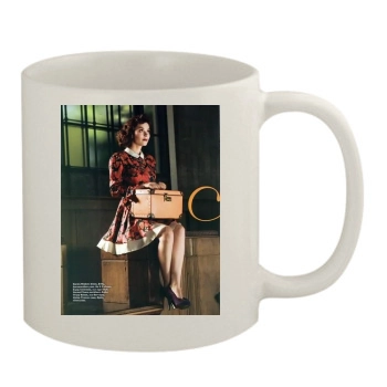 Anna Friel 11oz White Mug