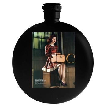 Anna Friel Round Flask