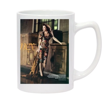 Anna Friel 14oz White Statesman Mug