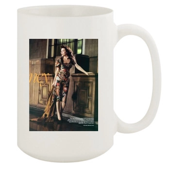 Anna Friel 15oz White Mug