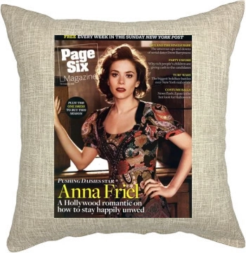 Anna Friel Pillow