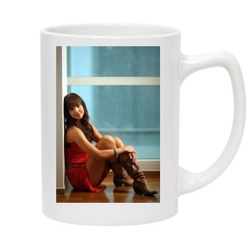 Arielle Kebbel 14oz White Statesman Mug