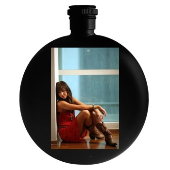 Arielle Kebbel Round Flask