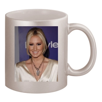 Ashley Tisdale 11oz Metallic Silver Mug