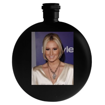 Ashley Tisdale Round Flask