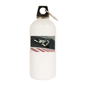 F1 White Water Bottle With Carabiner