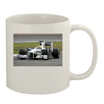 F1 11oz White Mug