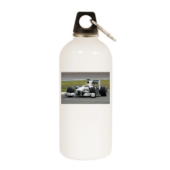 F1 White Water Bottle With Carabiner