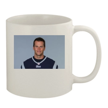 Tom Brady 11oz White Mug