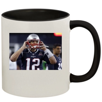 Tom Brady 11oz Colored Inner & Handle Mug