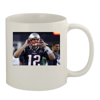 Tom Brady 11oz White Mug