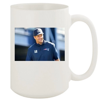 Tom Brady 15oz White Mug