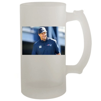 Tom Brady 16oz Frosted Beer Stein