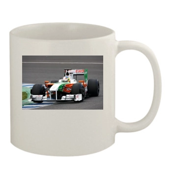 F1 11oz White Mug