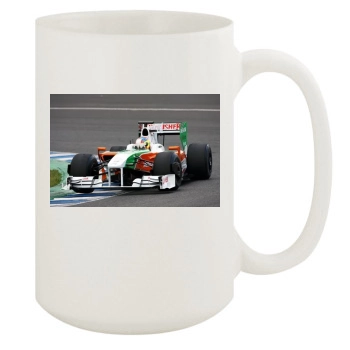 F1 15oz White Mug