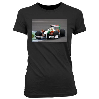 F1 Women's Junior Cut Crewneck T-Shirt