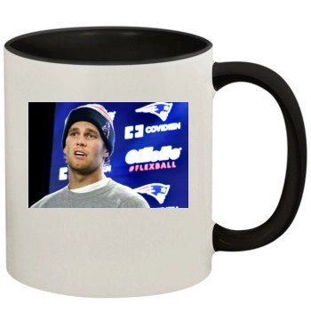 Tom Brady 11oz Colored Inner & Handle Mug