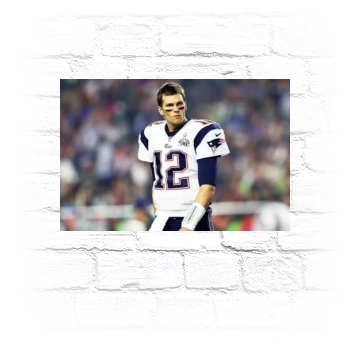 Tom Brady Metal Wall Art