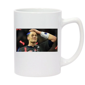 Tom Brady 14oz White Statesman Mug