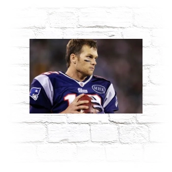 Tom Brady Metal Wall Art