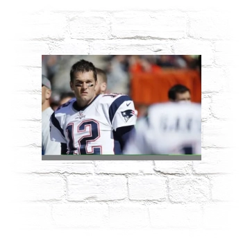 Tom Brady Metal Wall Art