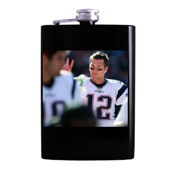 Tom Brady Hip Flask