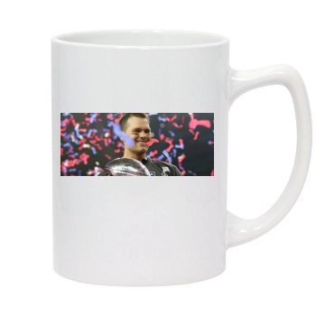 Tom Brady 14oz White Statesman Mug