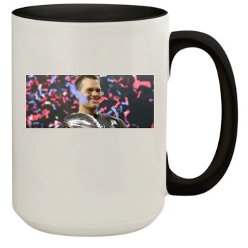 Tom Brady 15oz Colored Inner & Handle Mug