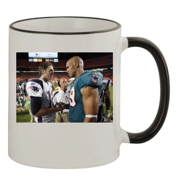 Tom Brady 11oz Colored Rim & Handle Mug